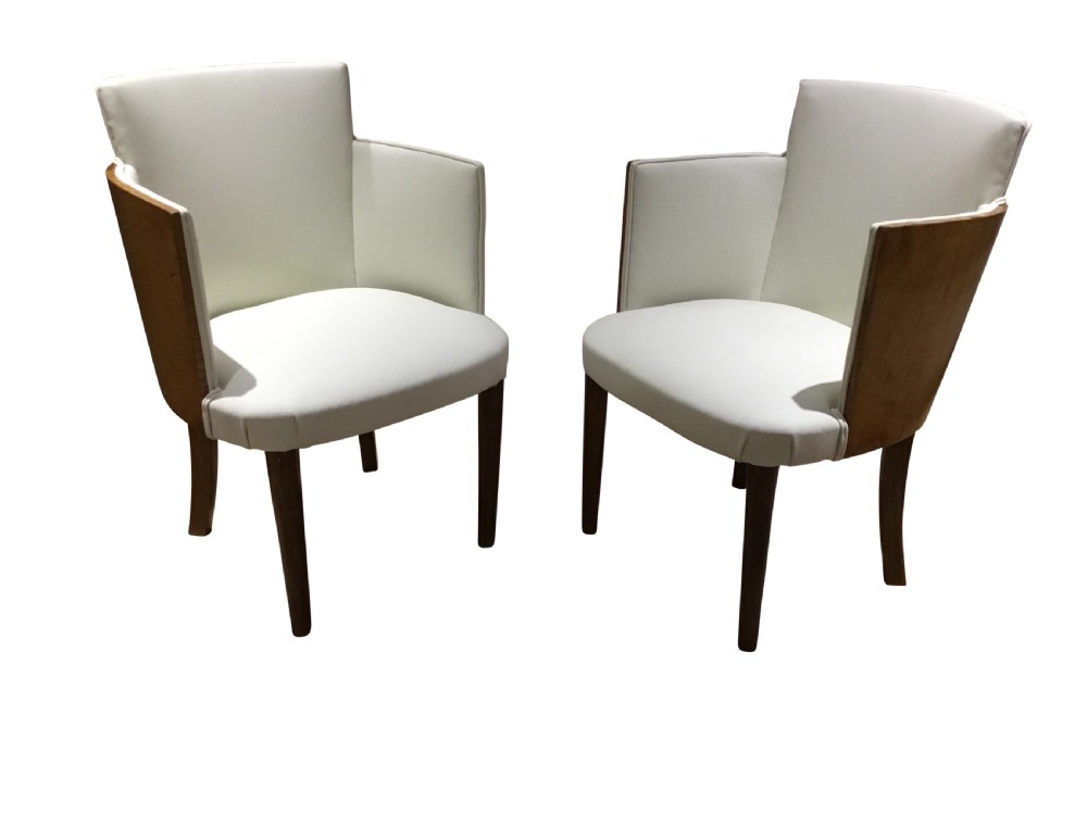 A Fine Pair of Art Deco Occasional Chairs View IV