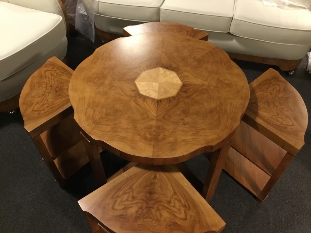 An Art Deco Nest of Epstein Tables View VI