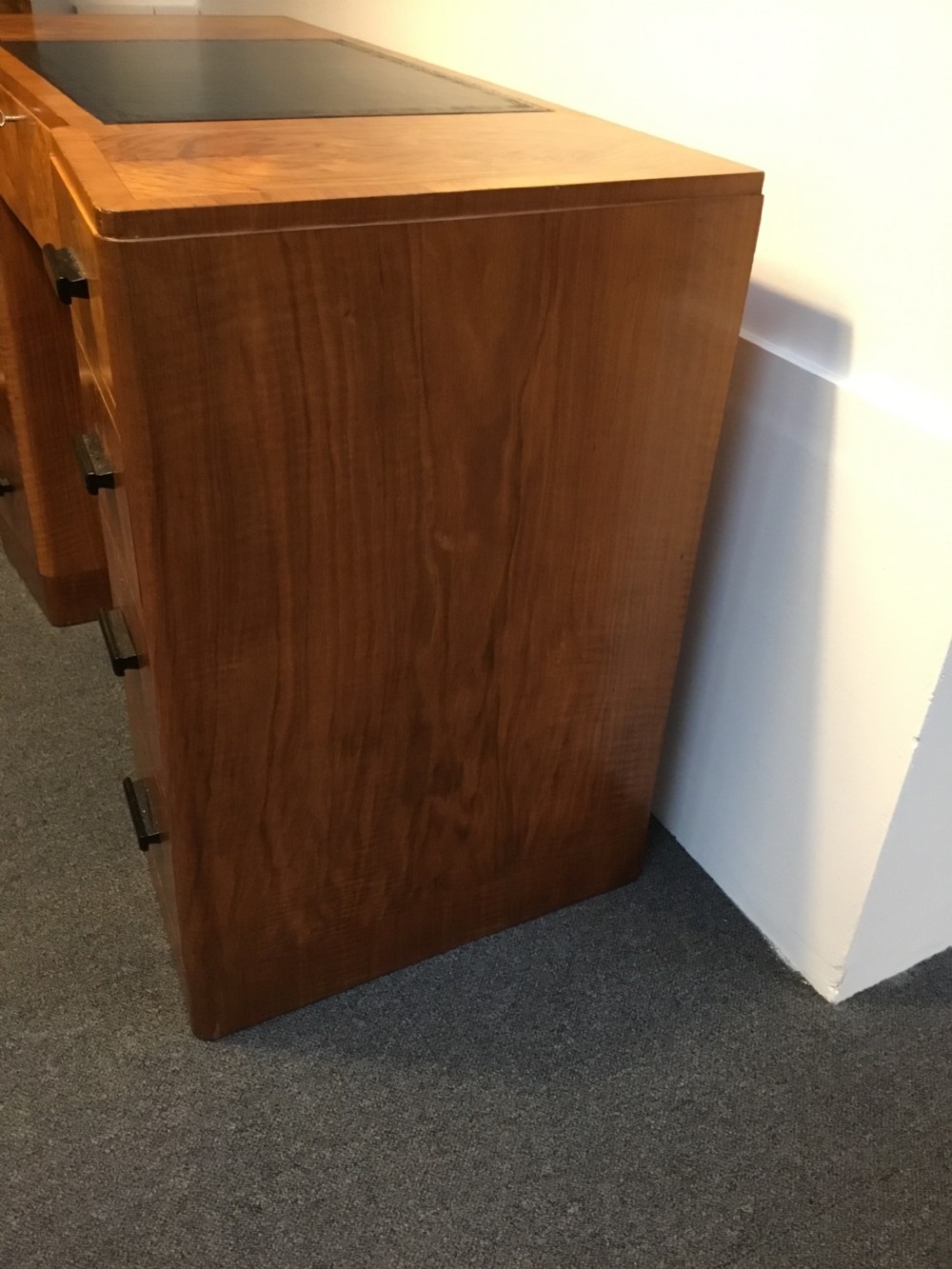 An Art Deco Walnut Desk  View VII