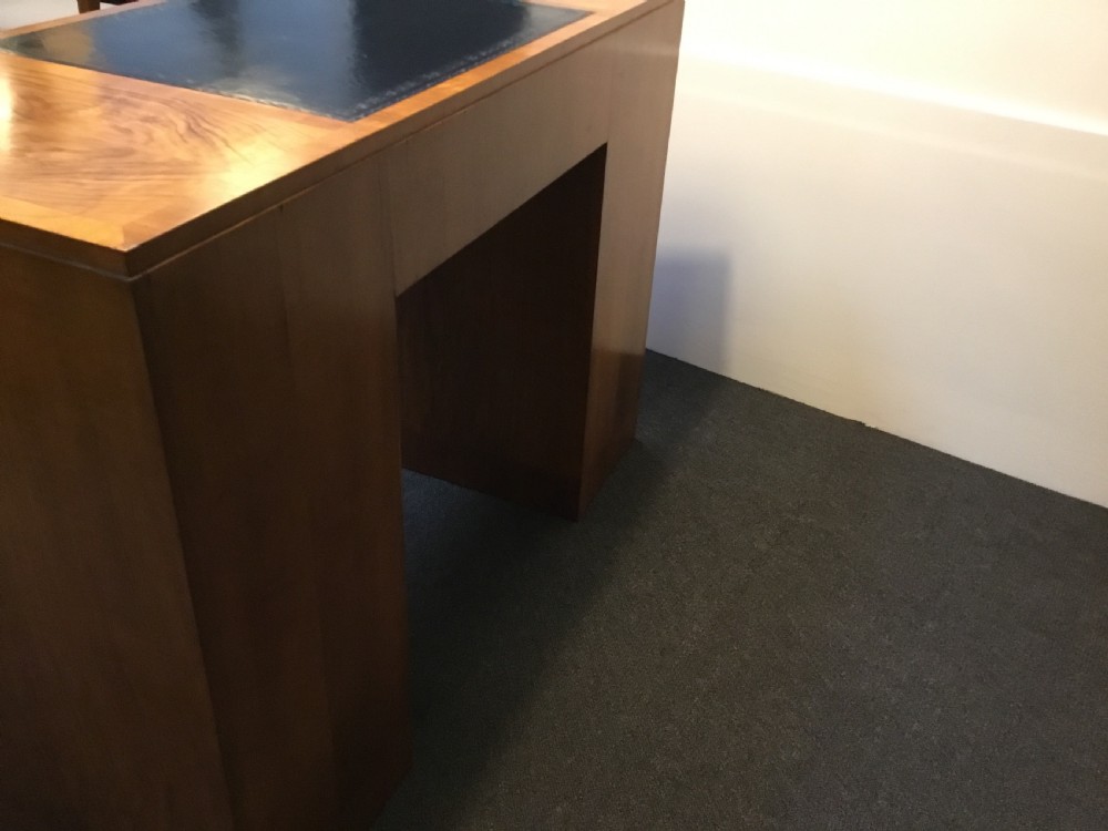 An Art Deco Walnut Desk  View IX