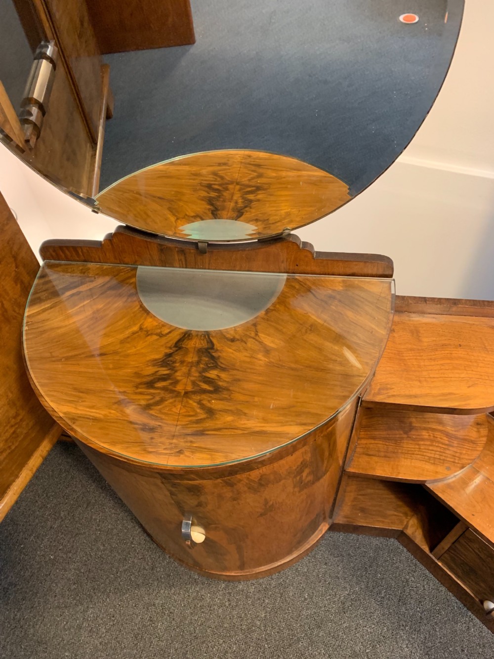 An Art Deco Dressing table. View V