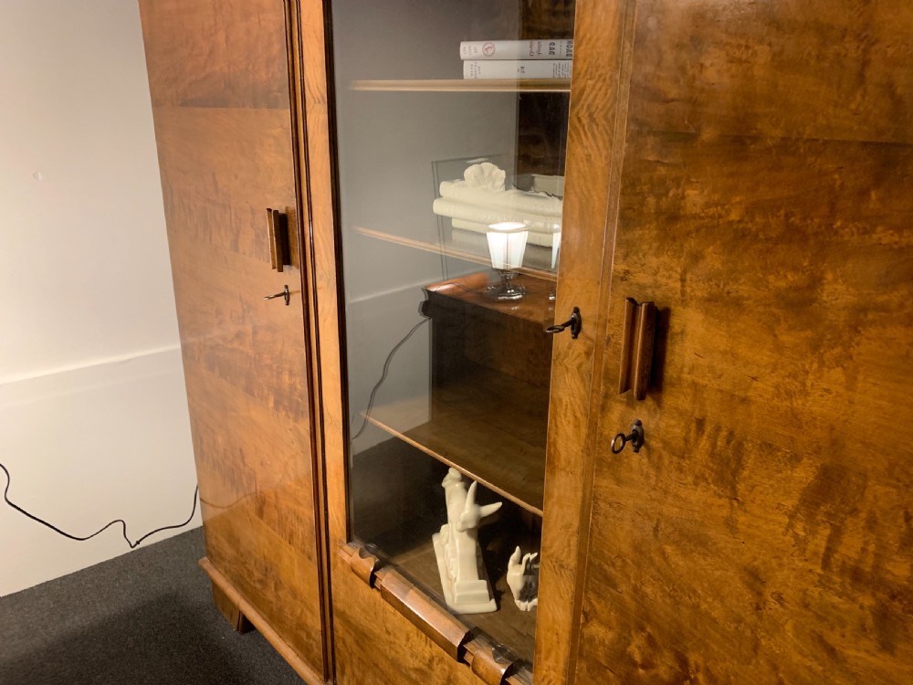 Art Deco Bookcase and Desk. View VII