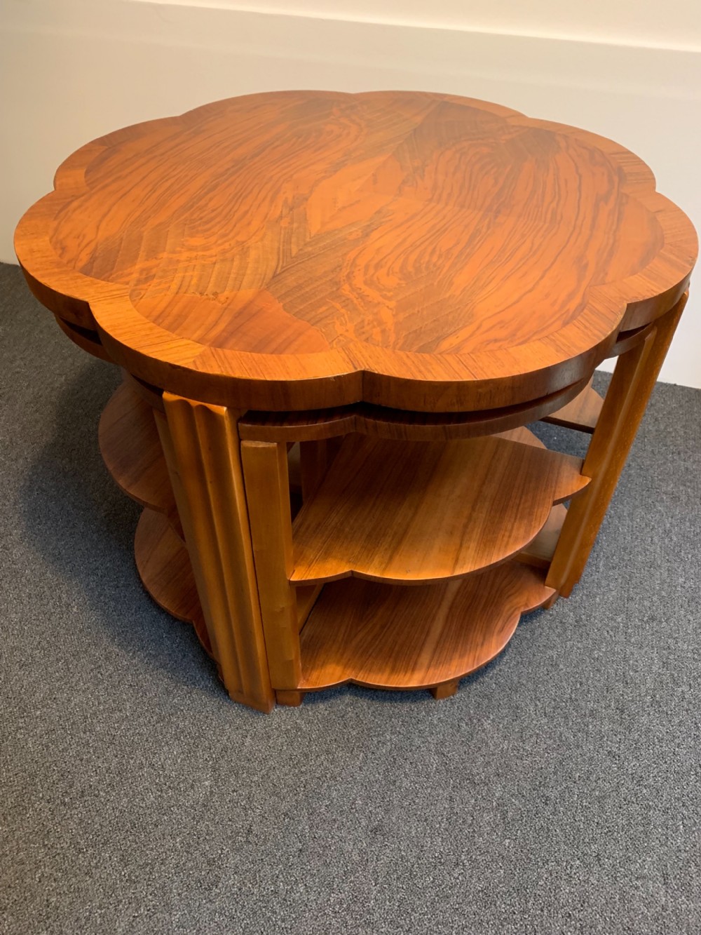 Art Deco Nest of Five Tables
