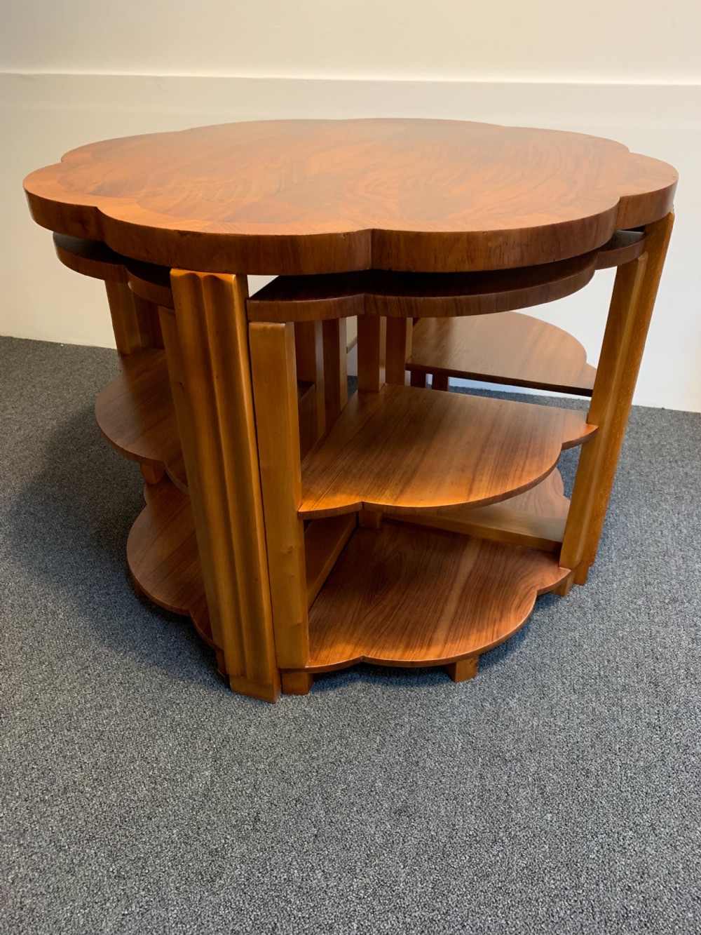 Art Deco Nest of Five Tables View III