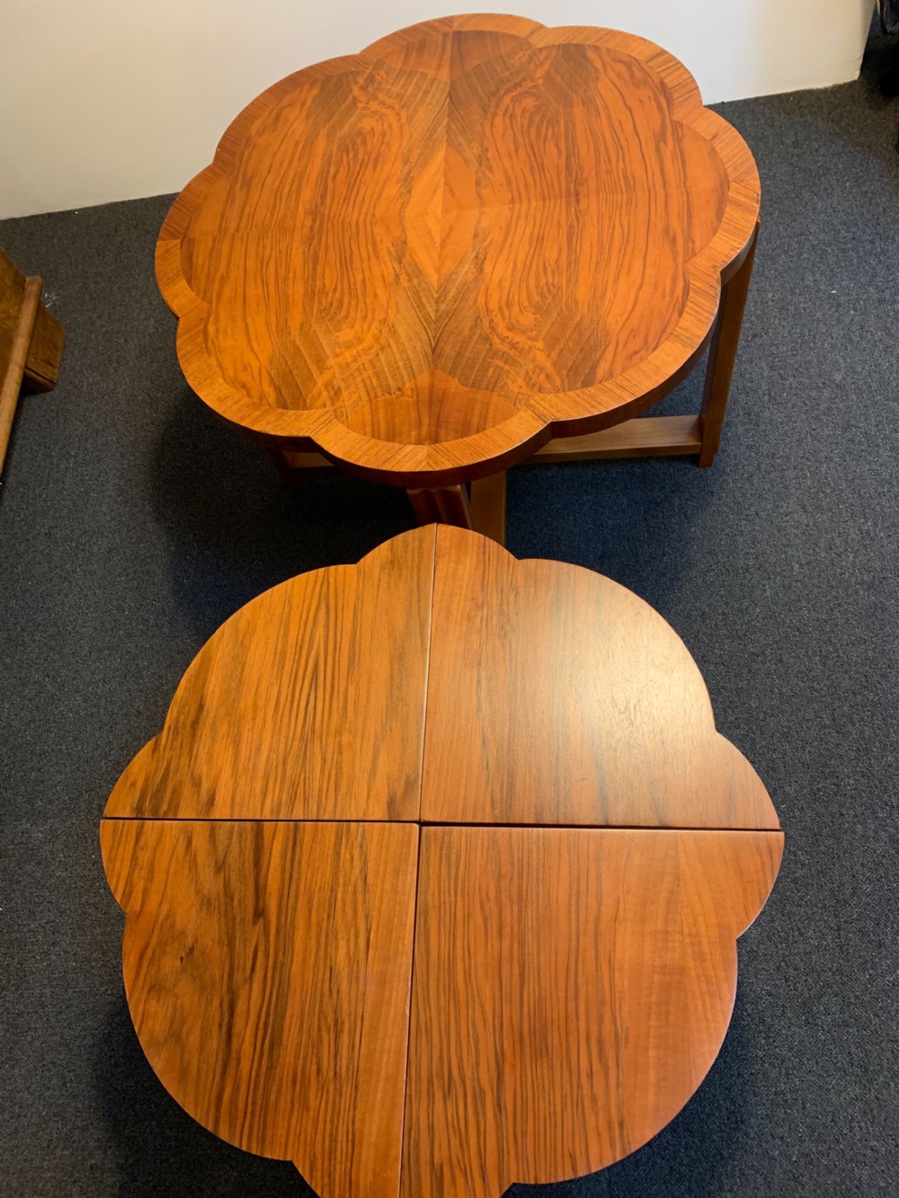 Art Deco Nest of Five Tables View V