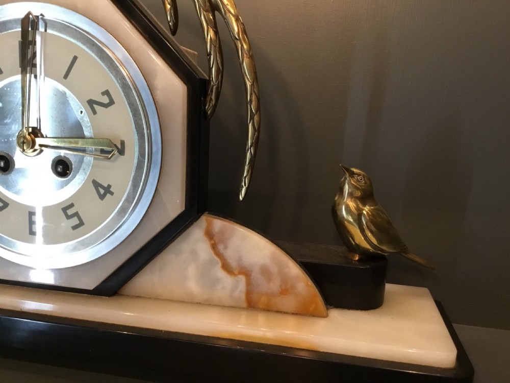A French Art Deco Mantel Clock View III
