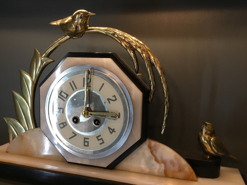 A French Art Deco Mantel Clock View IV