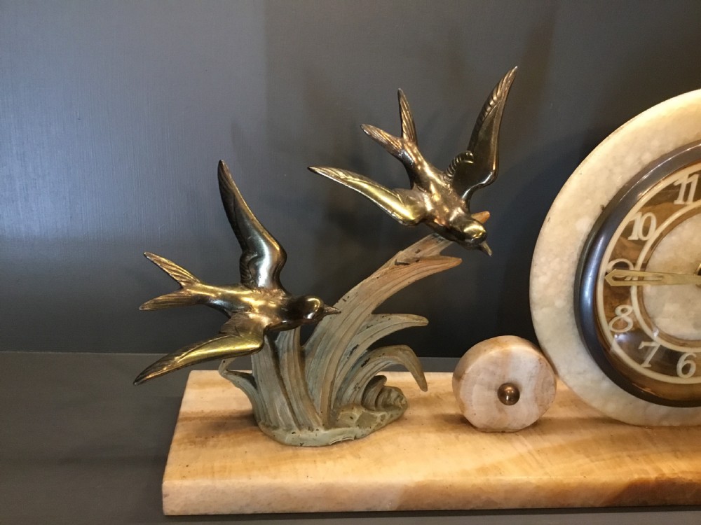 A French Art Deco Mantel Clock View III