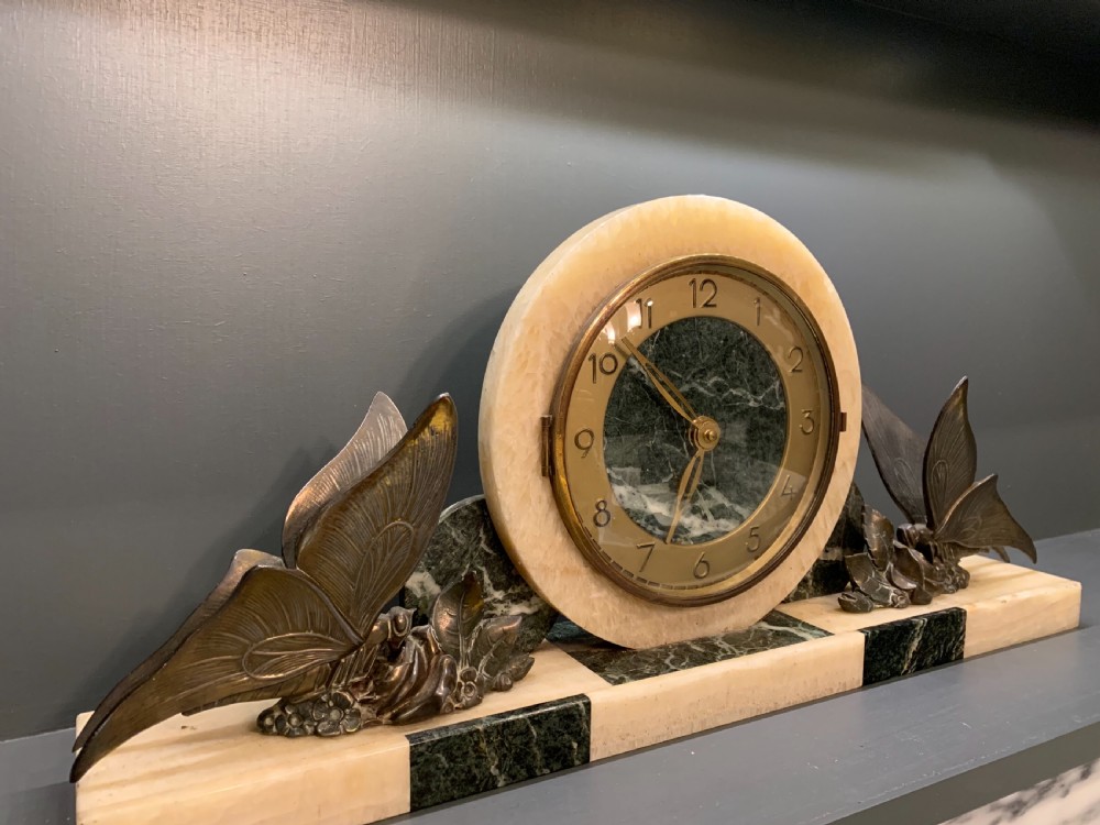 A French Art Deco Mantel Clock View II