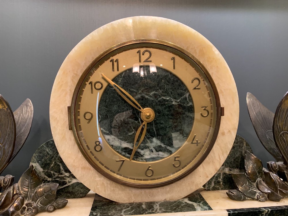 A French Art Deco Mantel Clock View IV