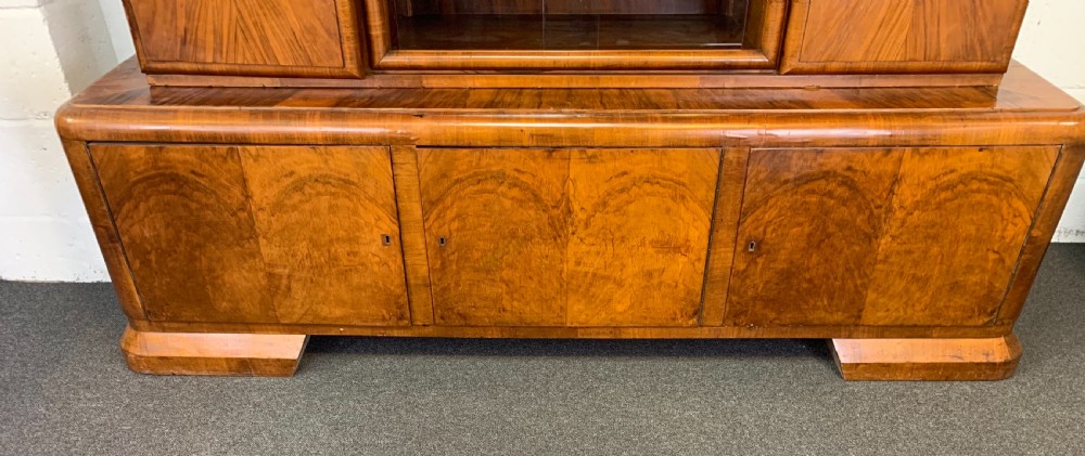 Art Deco Bookcase and Display Cabinet View II