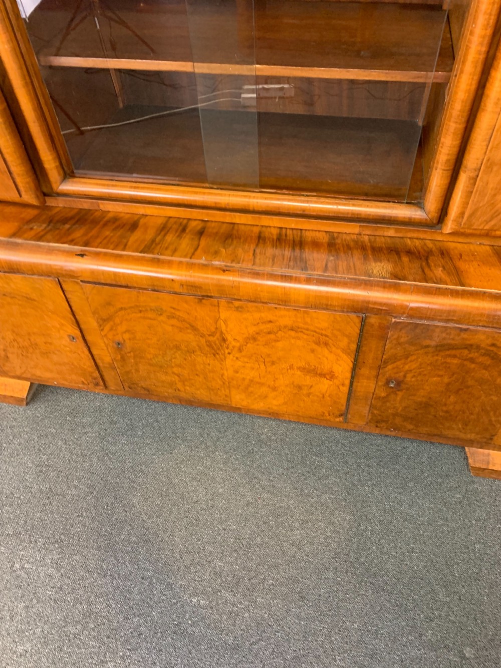 Art Deco Bookcase and Display Cabinet View V