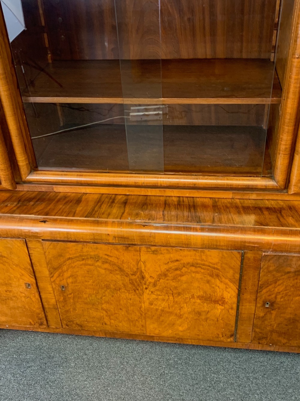 Art Deco Bookcase and Display Cabinet View X