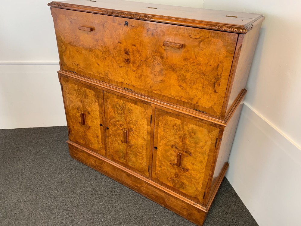 Art Deco Cocktail Cabinet View XV