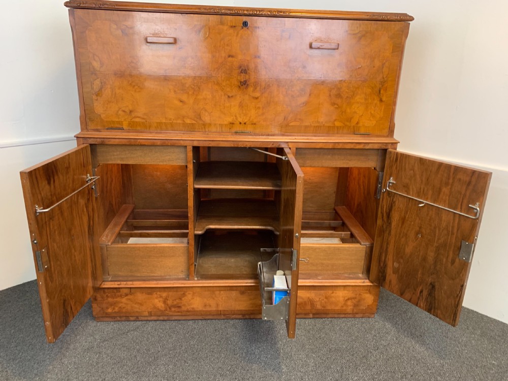 Art Deco Cocktail Cabinet View XVI