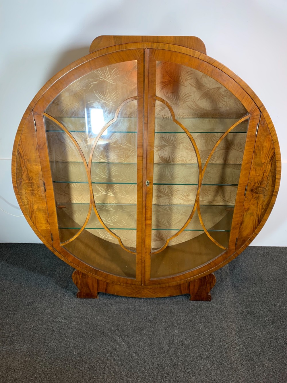 Art Deco Circular Display Cabinet View II