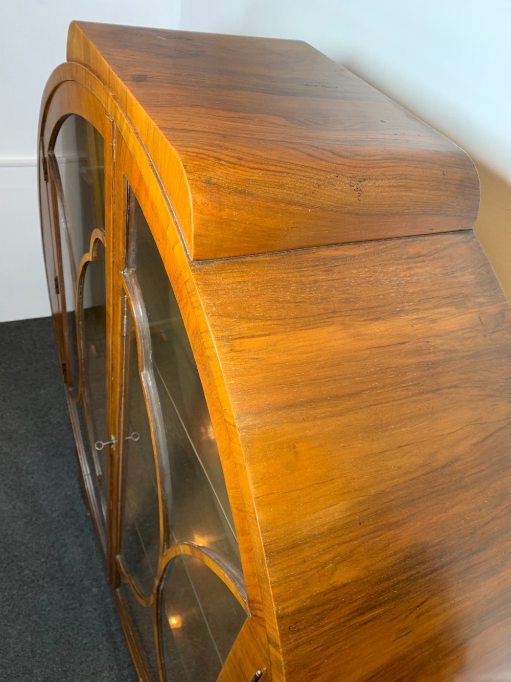 Art Deco Circular Display Cabinet View IV
