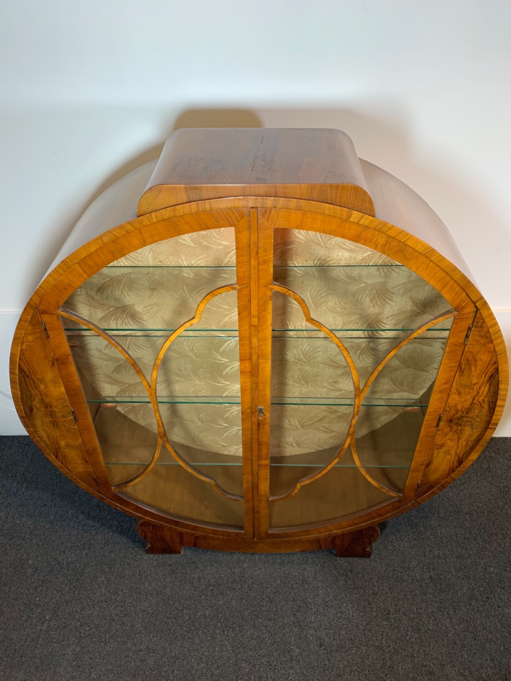 Art Deco Circular Display Cabinet View VII
