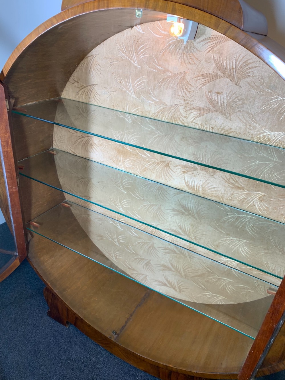 Art Deco Circular Display Cabinet View X