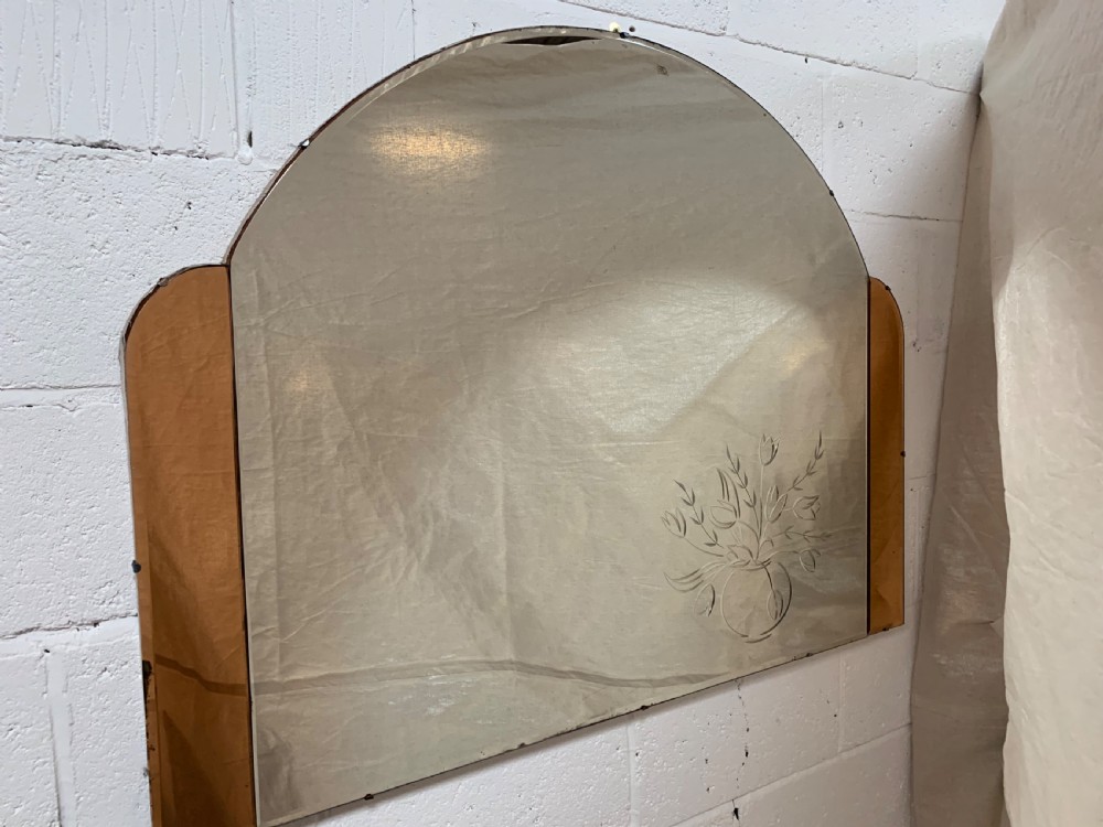 Large Art Deco Mirror. View III