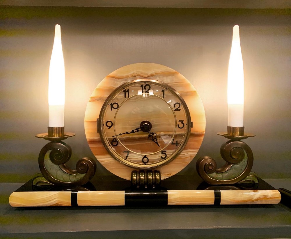 Art Deco French Clock