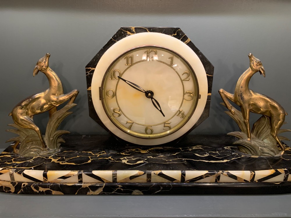 Art Deco French Clock View II