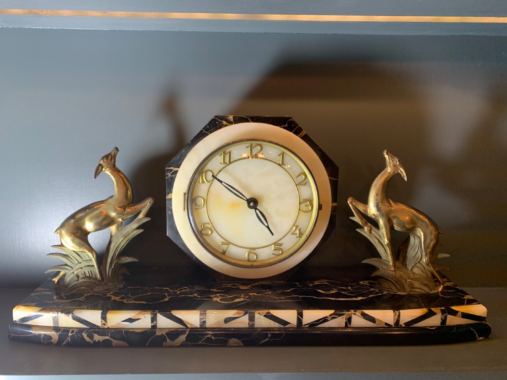 Art Deco French Clock View VII