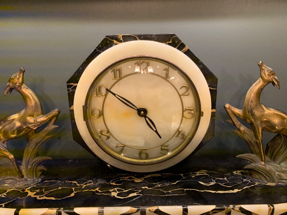 Art Deco French Clock View VIII