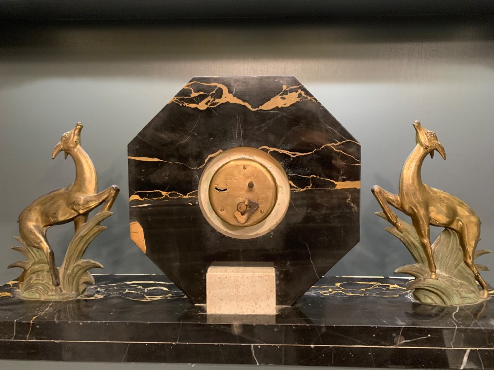 Art Deco French Clock View XI