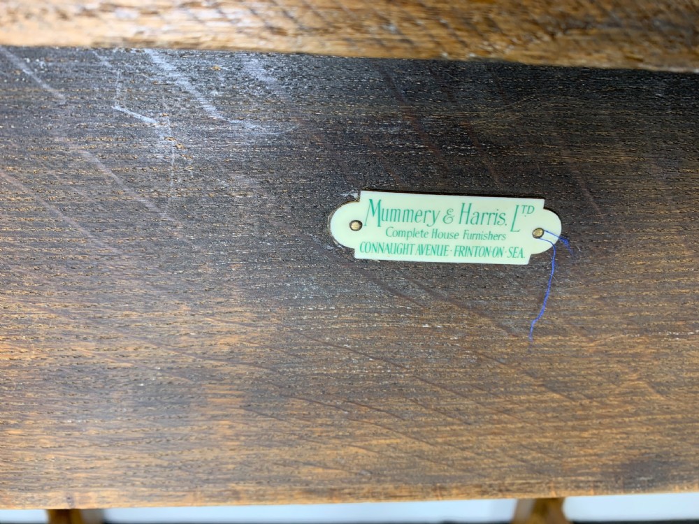 1930’s Oak Table View X