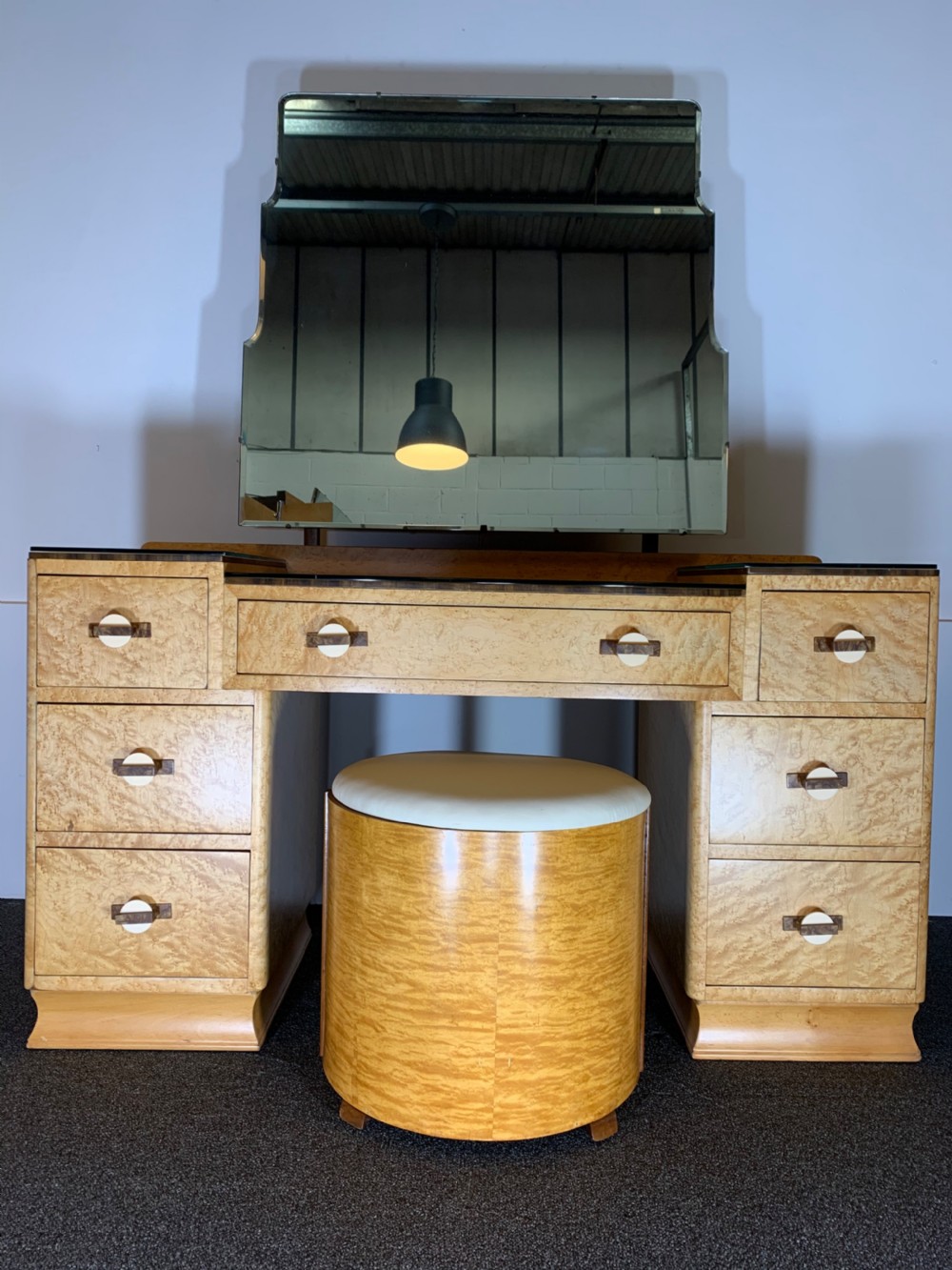 Art Deco Dressing Table and Stool