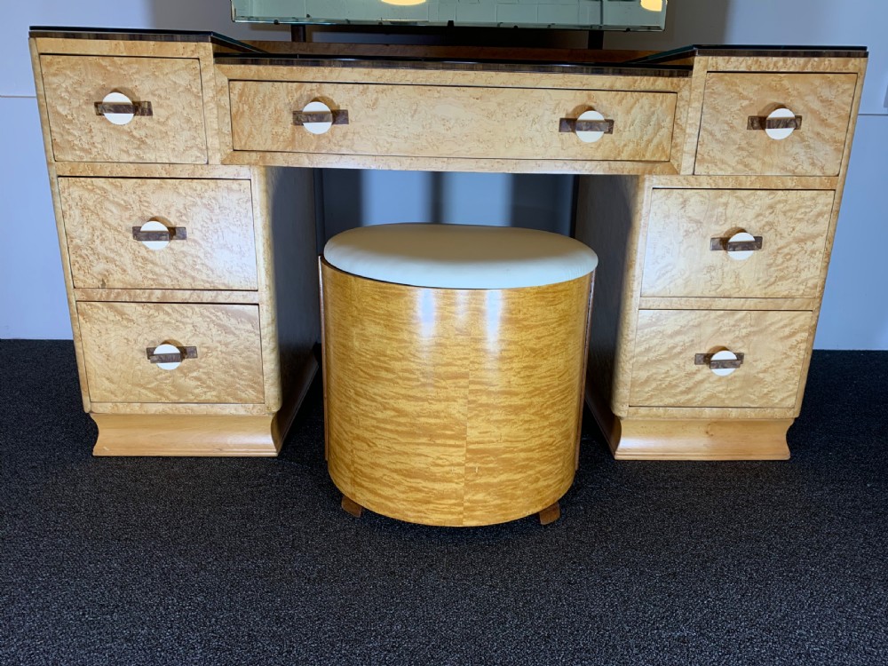 Art Deco Dressing Table and Stool View IV