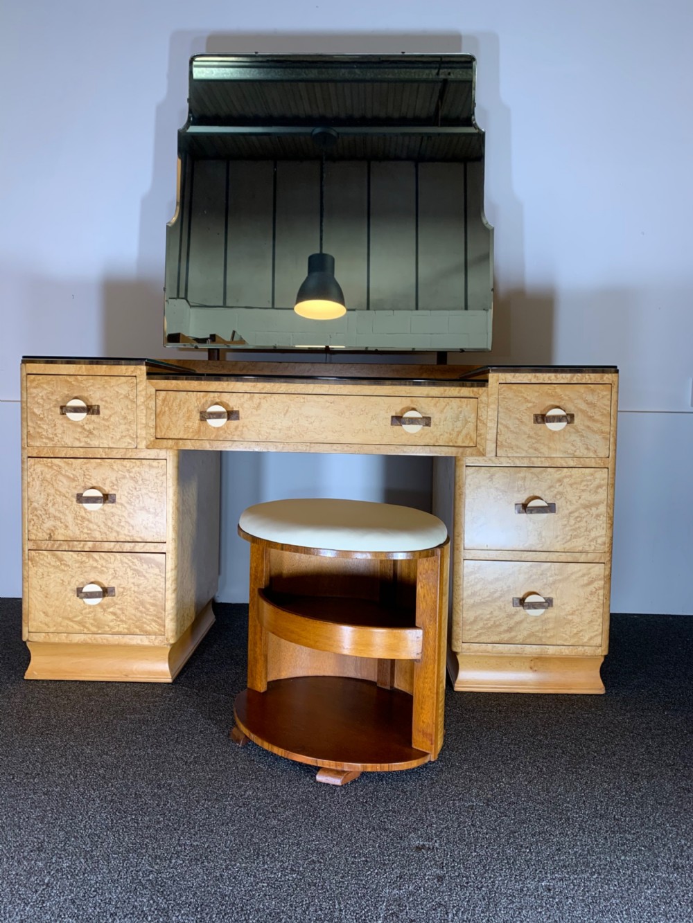 Art Deco Dressing Table and Stool View X