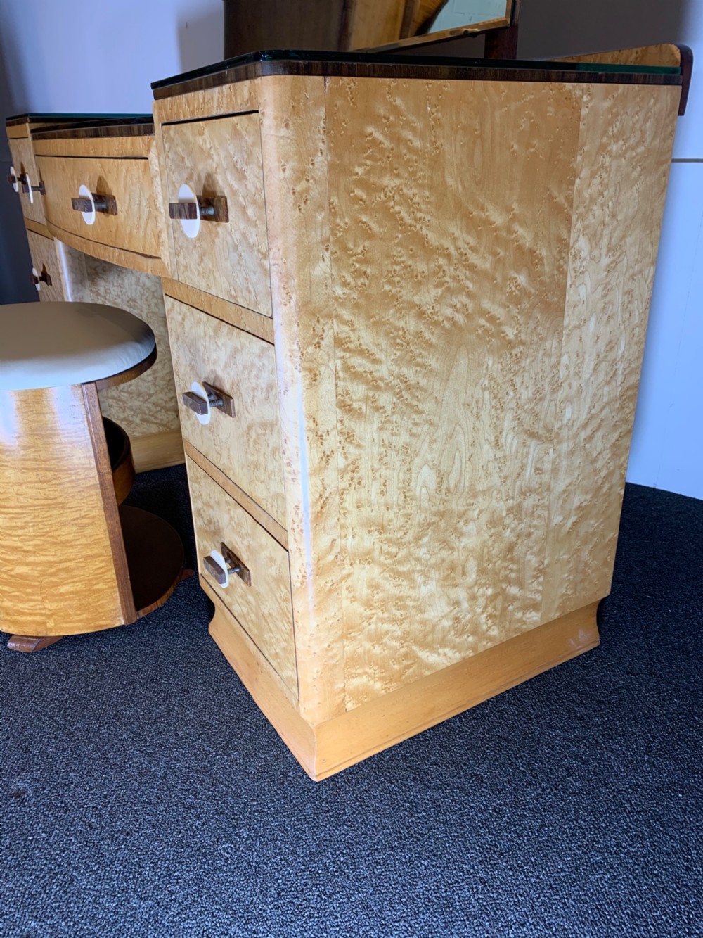 Art Deco Dressing Table and Stool View XV