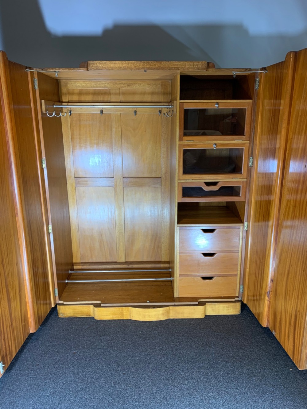 Art Deco Epstein Double Wardrobe View VI