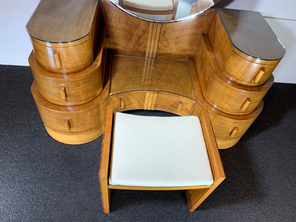 Art Deco Epstein Dressing Table and Stool View VIII