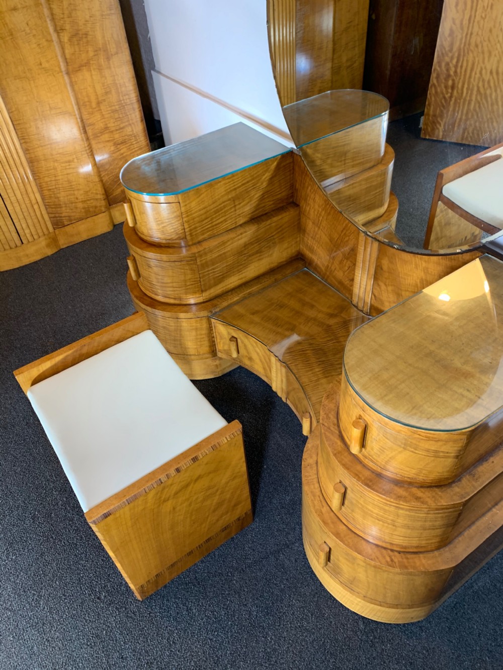 Art Deco Epstein Dressing Table and Stool View X