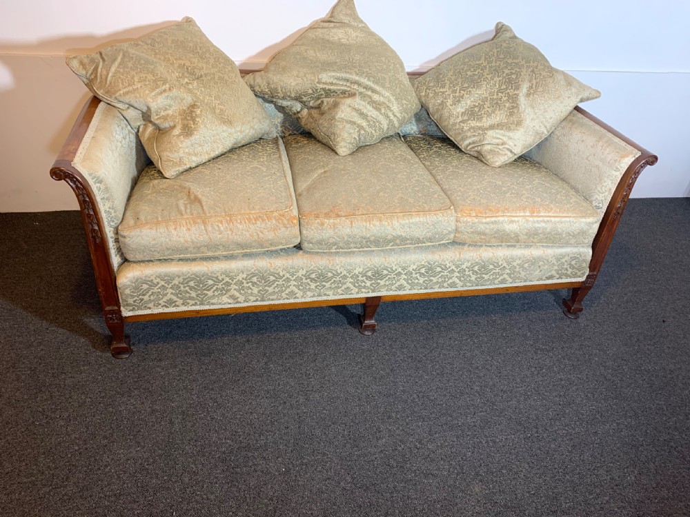 Art Deco French Salon Suite for Reupholstery  View II