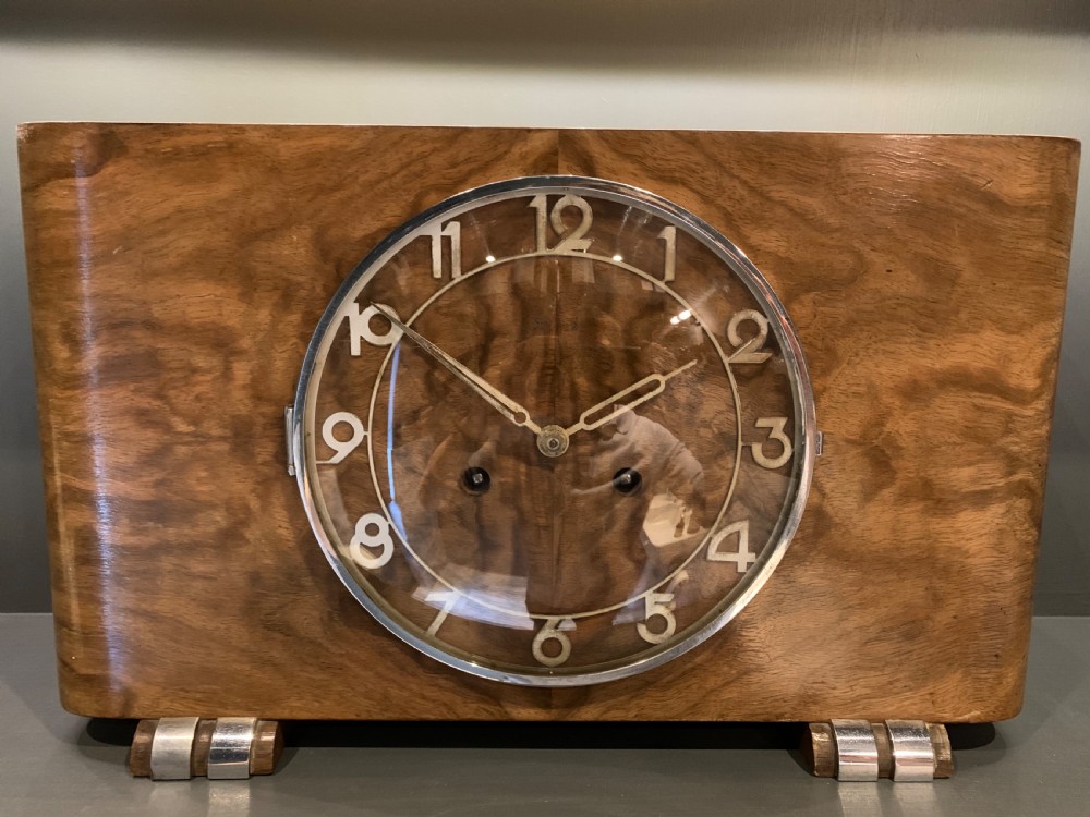 Art Deco  Clock by Kienzle