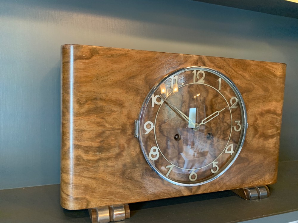 Art Deco  Clock by Kienzle View II