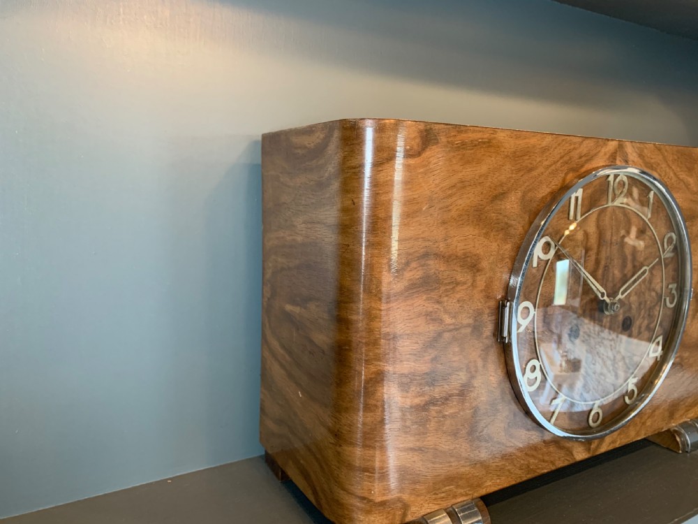 Art Deco  Clock by Kienzle View III