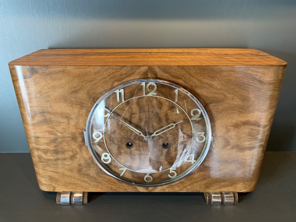 Art Deco  Clock by Kienzle View VI