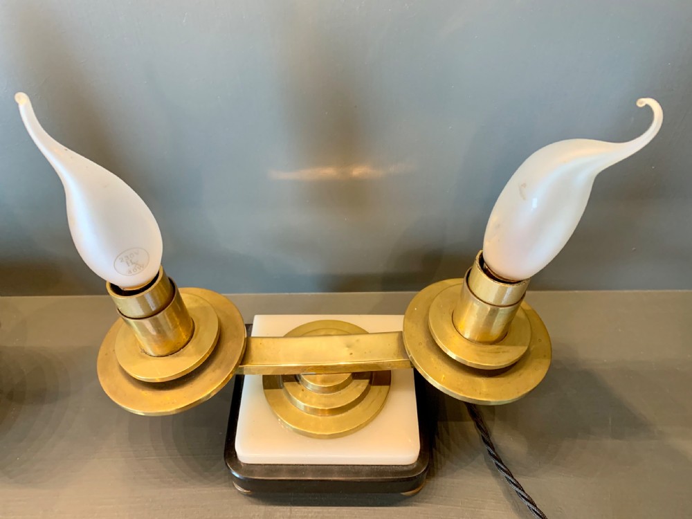 A Pair of Art Deco Lamps View II