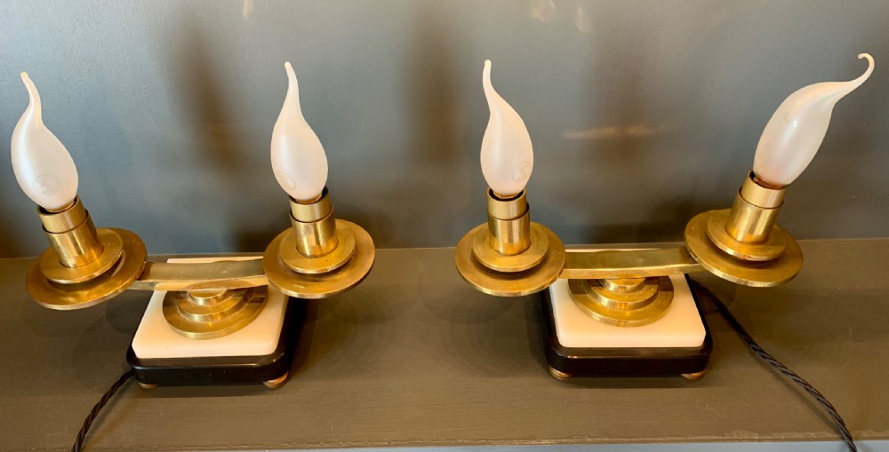 A Pair of Art Deco Lamps View III
