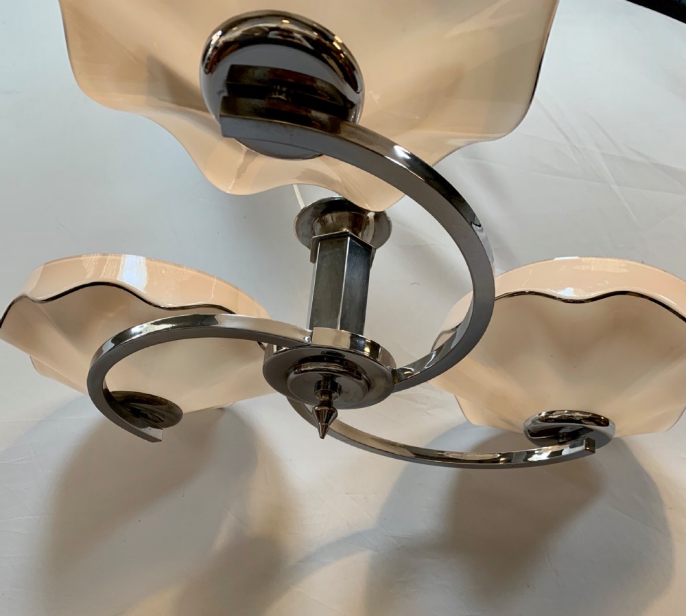 Art Deco Pendant Light View III