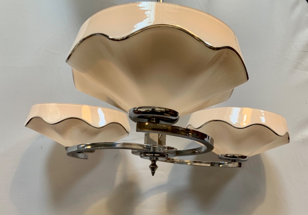 Art Deco Pendant Light View IV