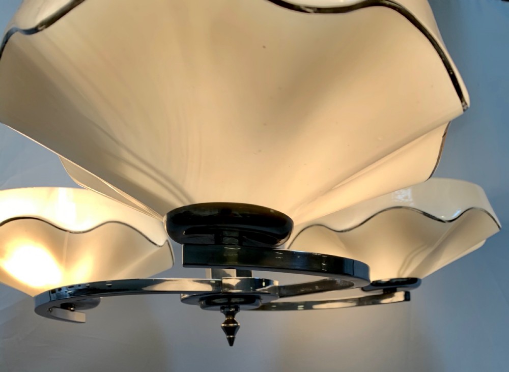 Art Deco Pendant Light View VII