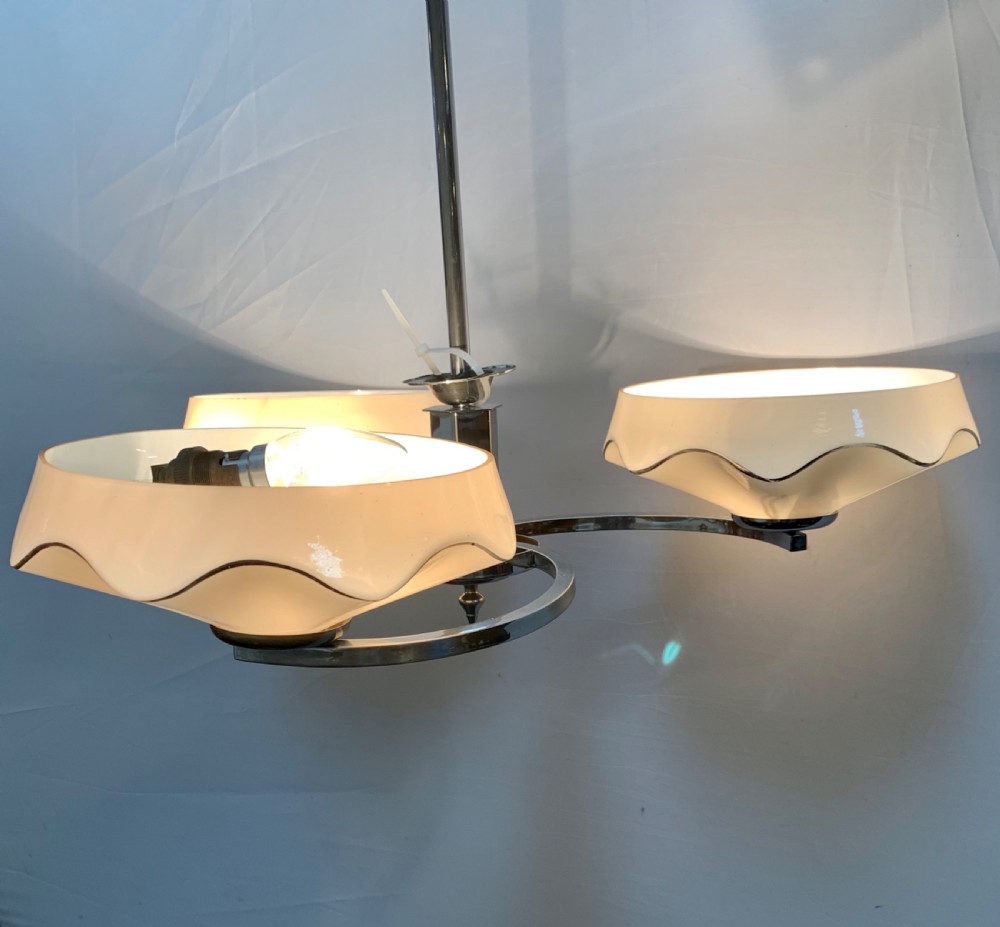 Art Deco Pendant Light View IX
