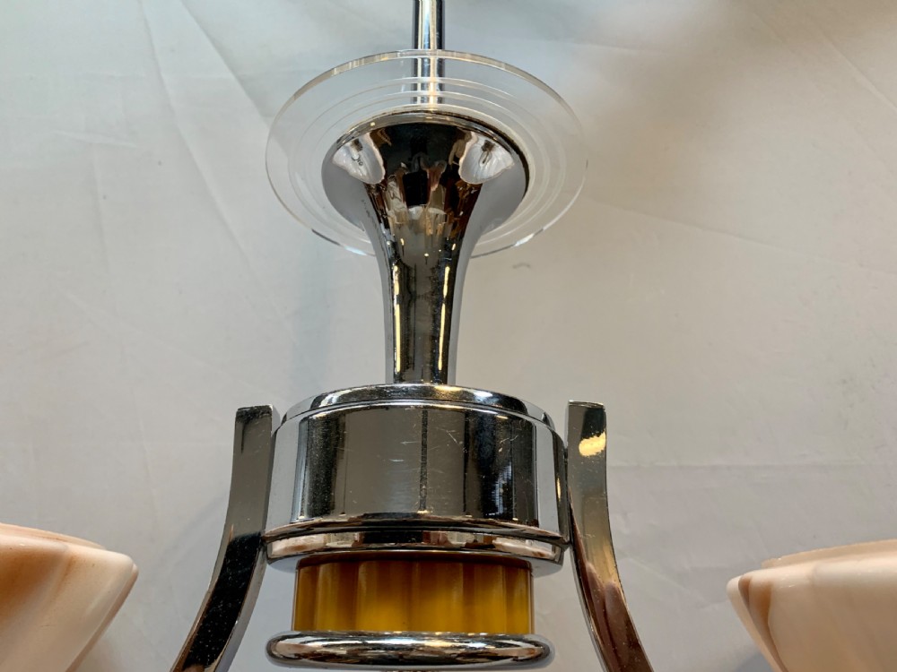 Art Deco Pendant Light View V