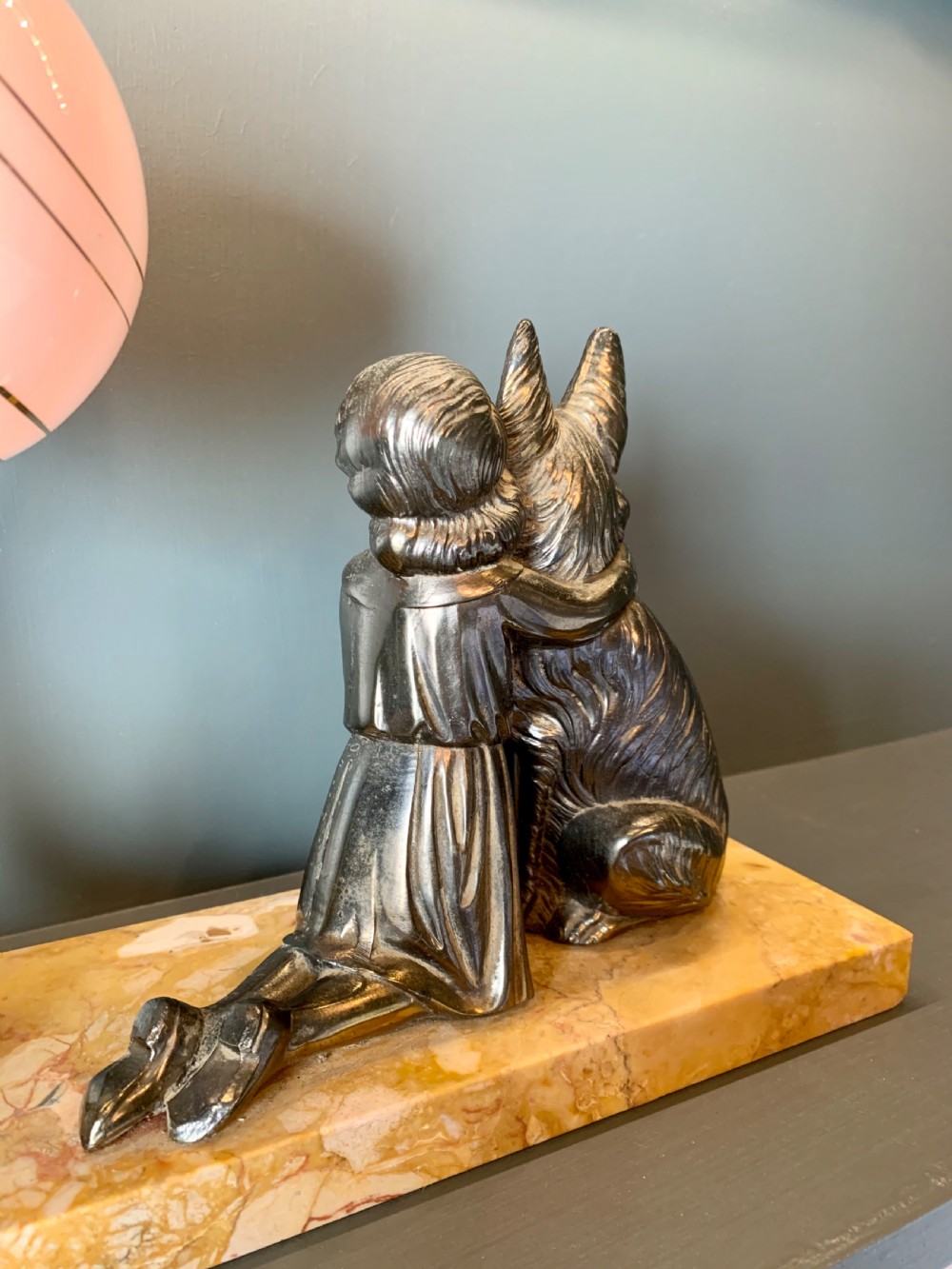 Art Deco French Lamp View VI